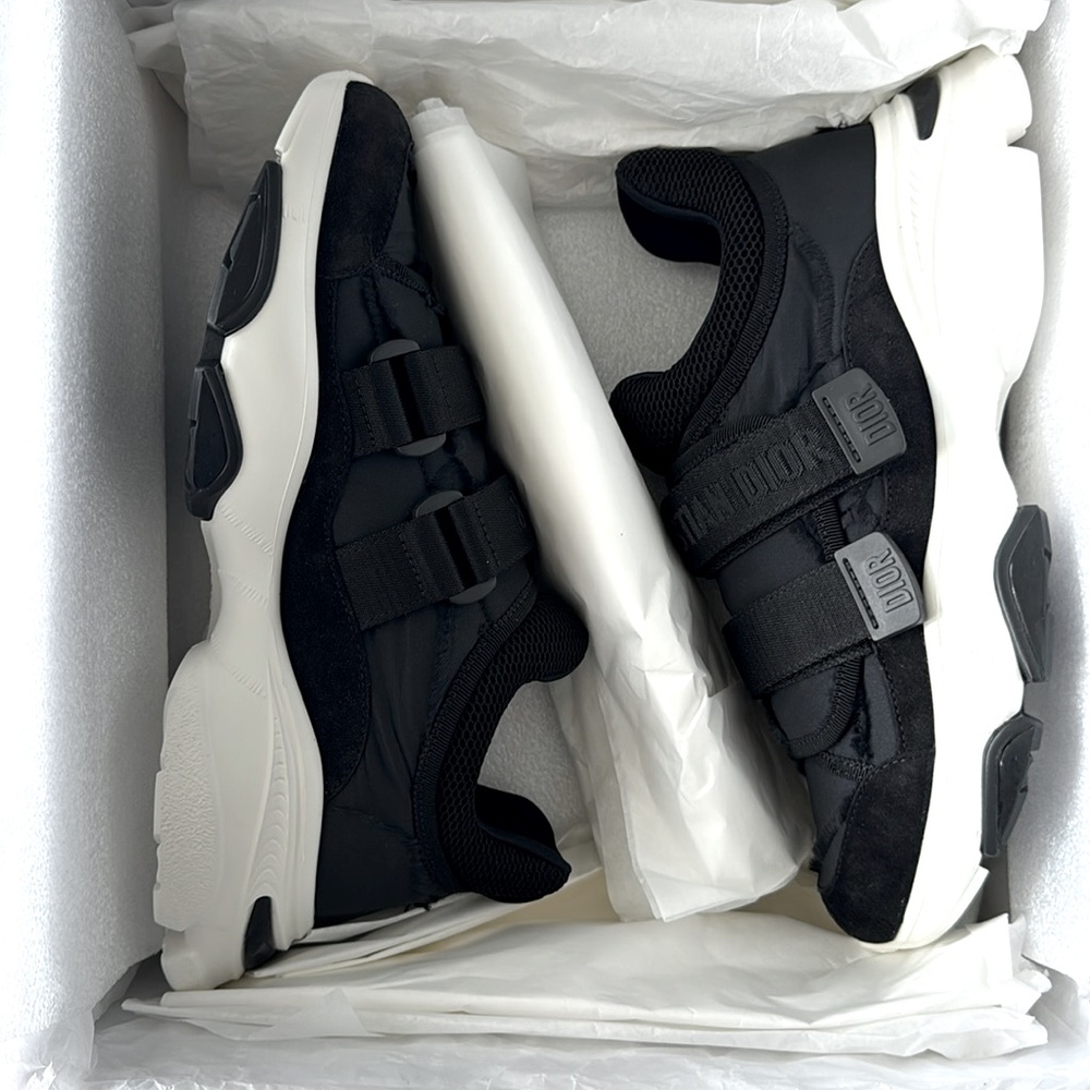 Dior D-wander sneakers - Black - Size 39.5 - brand new